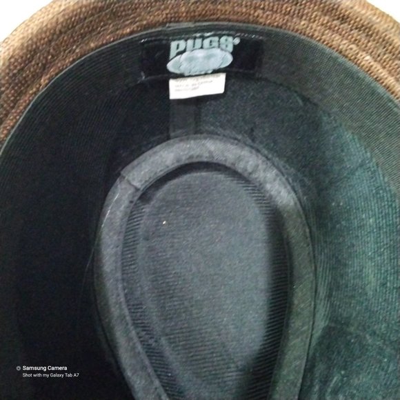 Unisex Brown Pugs Gear High Fashion RUSH Hat with Solid Band O/S/F/M New W/Tags - Picture 5 of 6